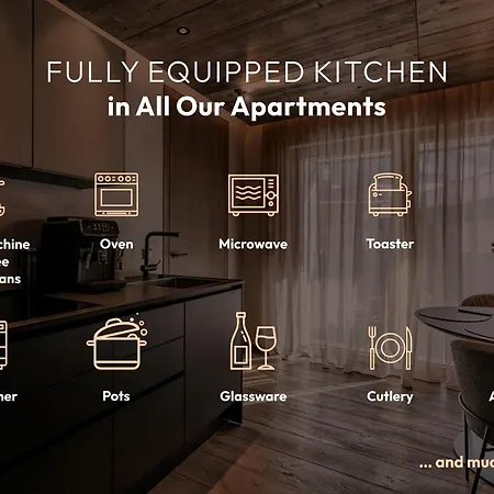 Lägenhetshotell The Black Eagle Luxury